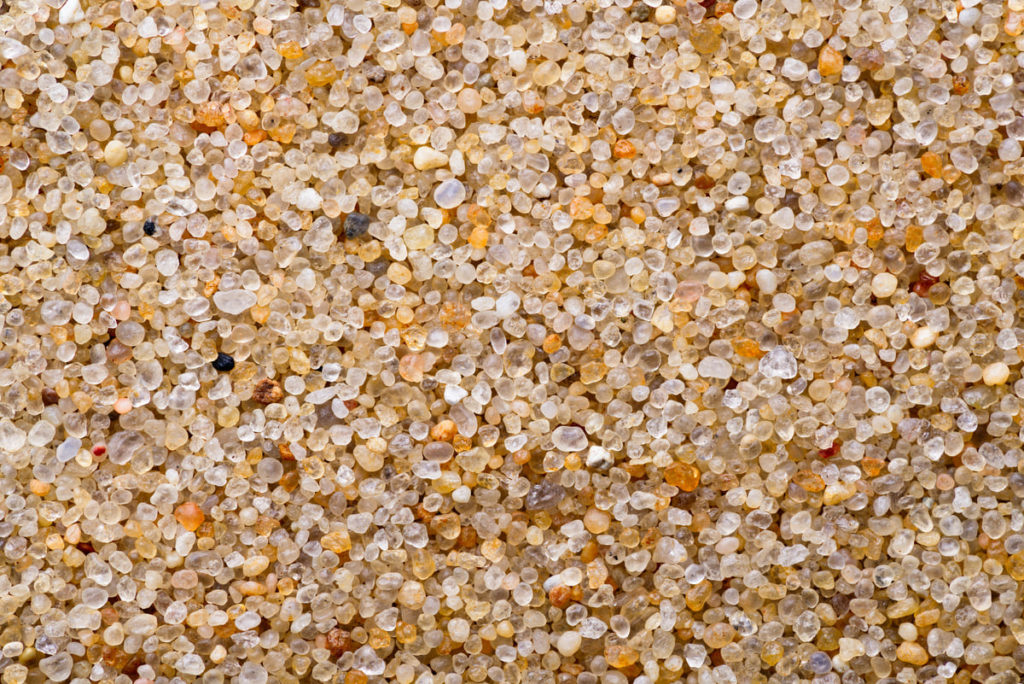 verre minéral fabriqué à partir de sable